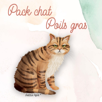 Pack Entretien Complet pour Chats à Peau et Poil Gras - Iv San Bernard