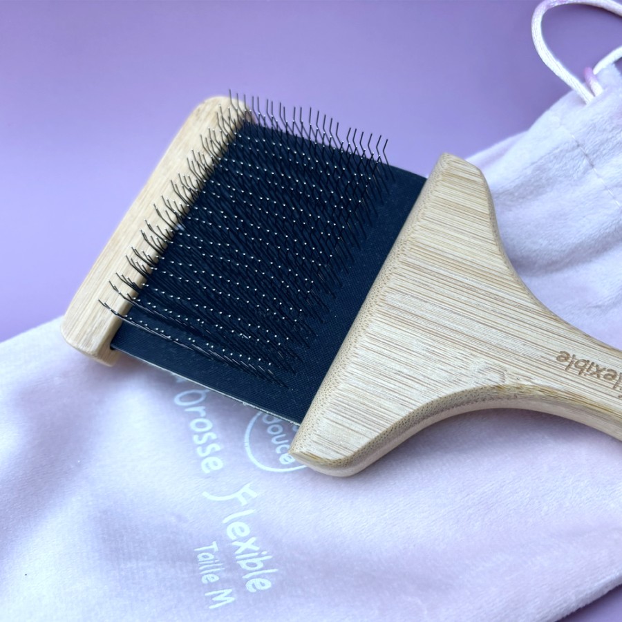 La Brosse Flexible Taille M - Bulle et Douce